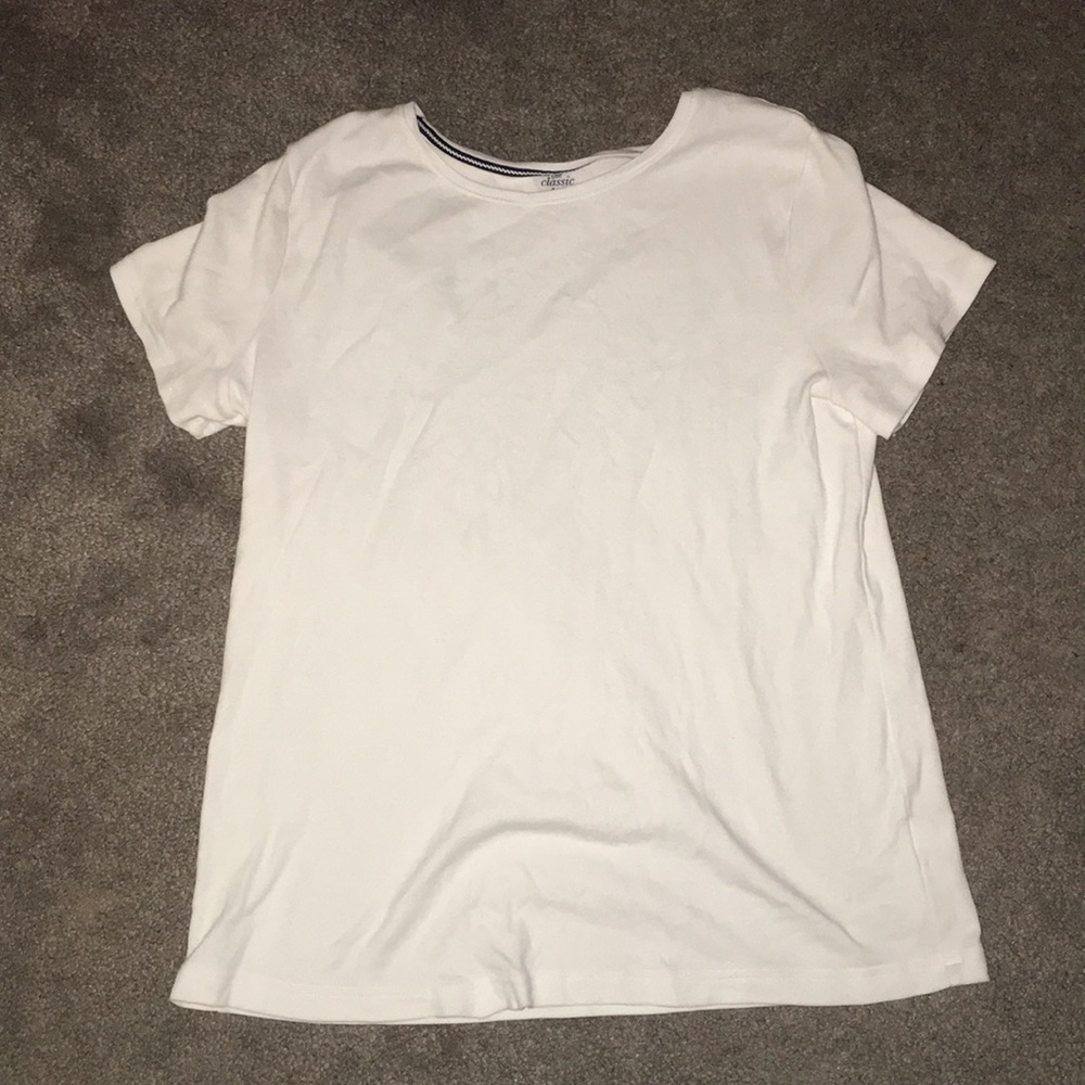 white t-shirt